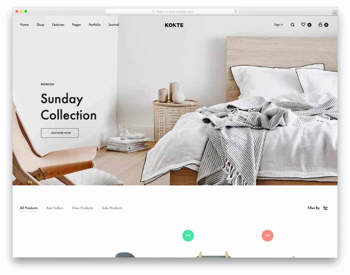 Fake Website Templates for online stores