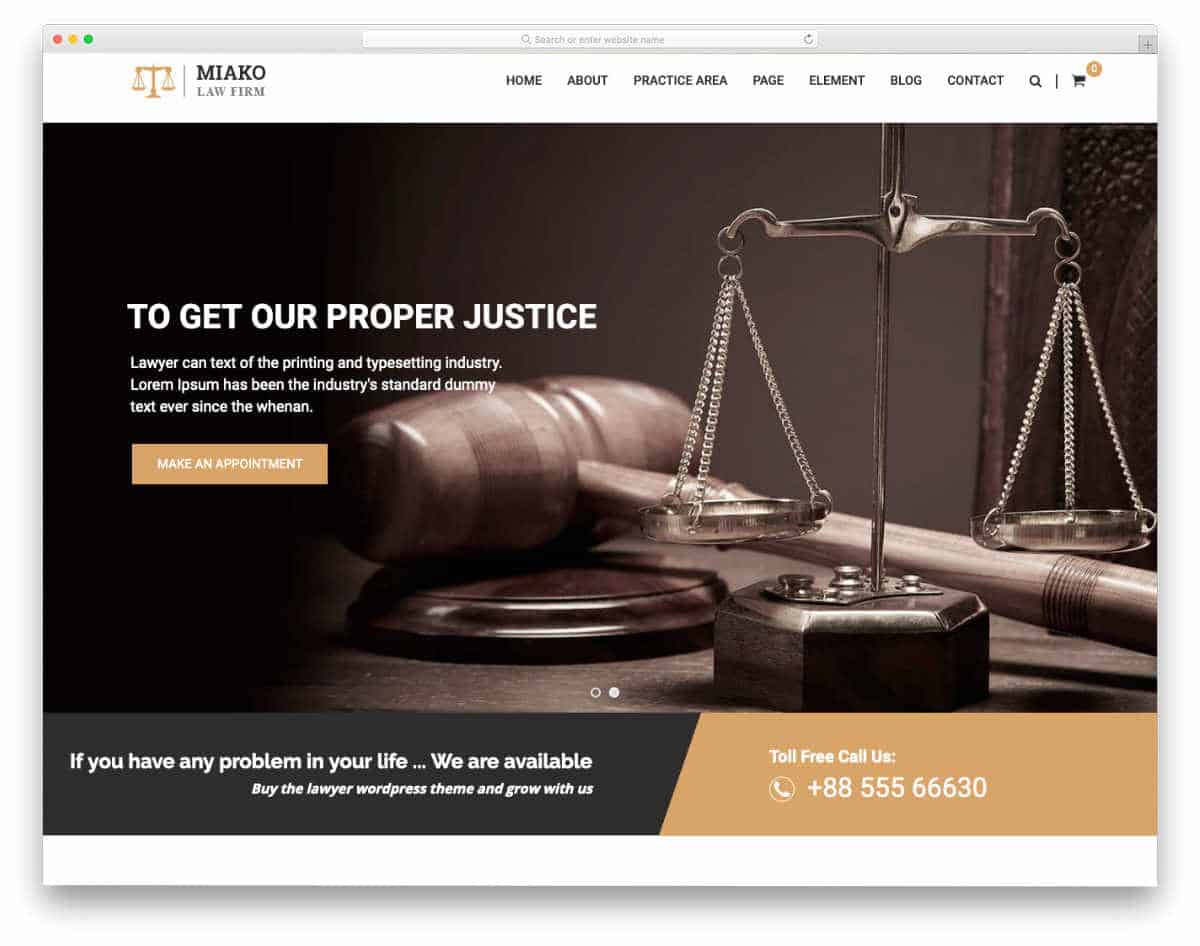 simple notary website template