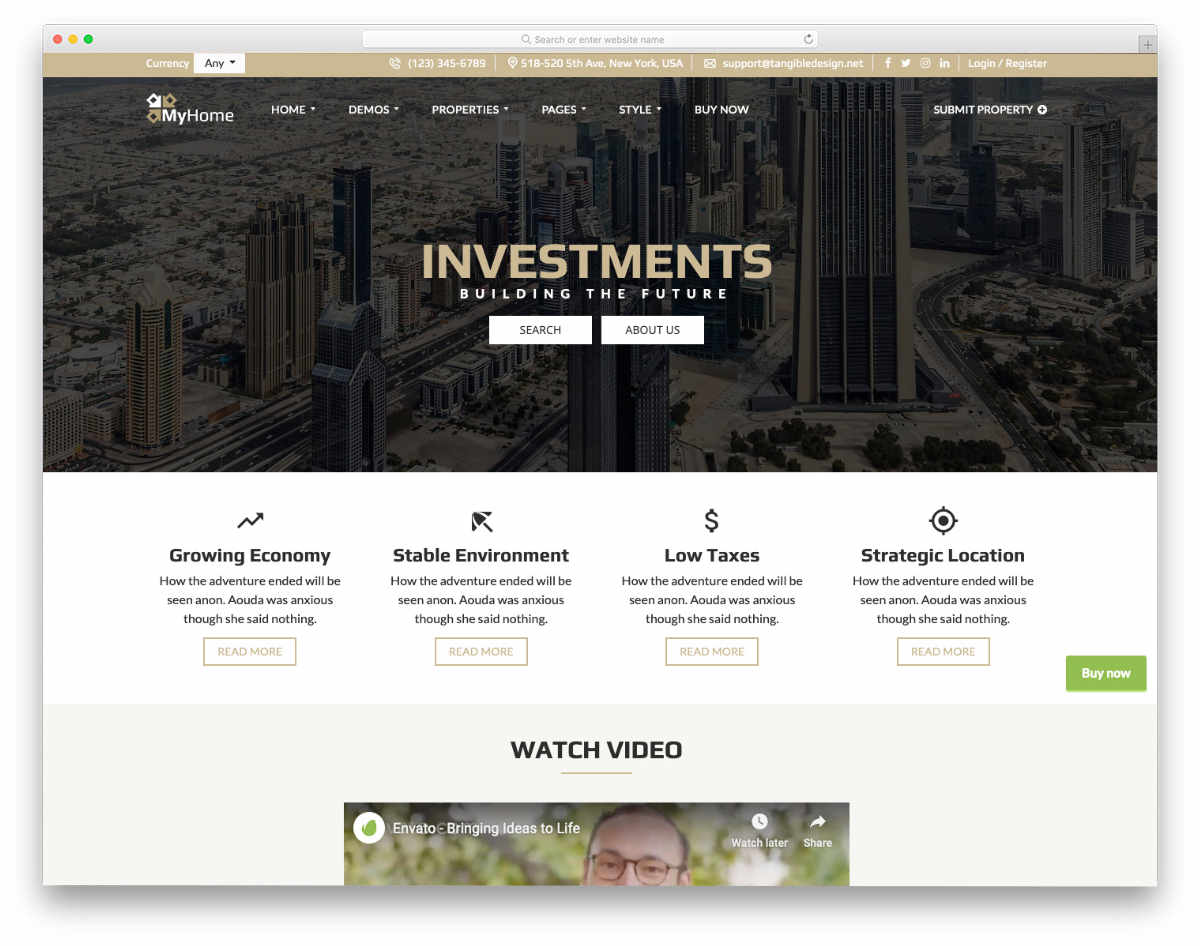 real estate investor templates with useful options