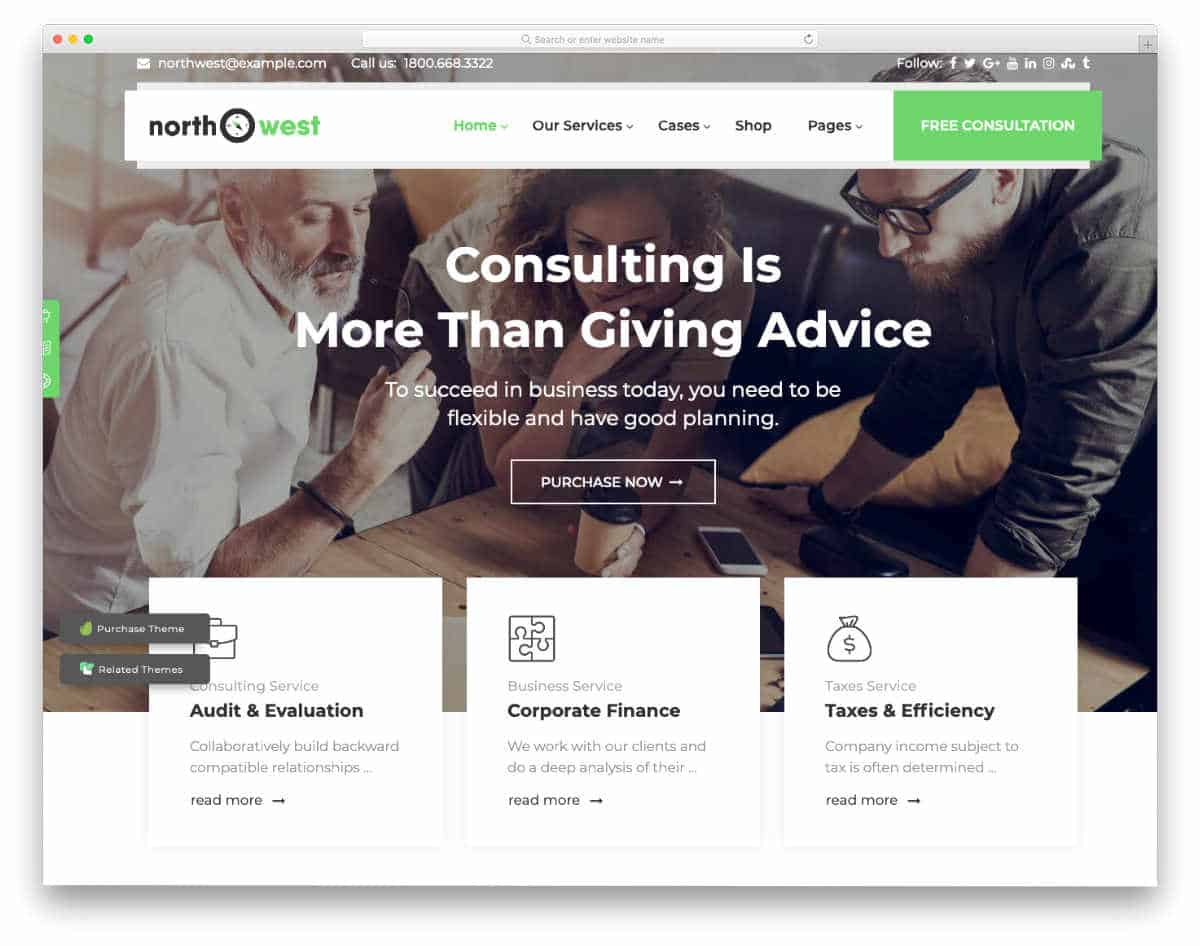 contemporary style credit repair website templates