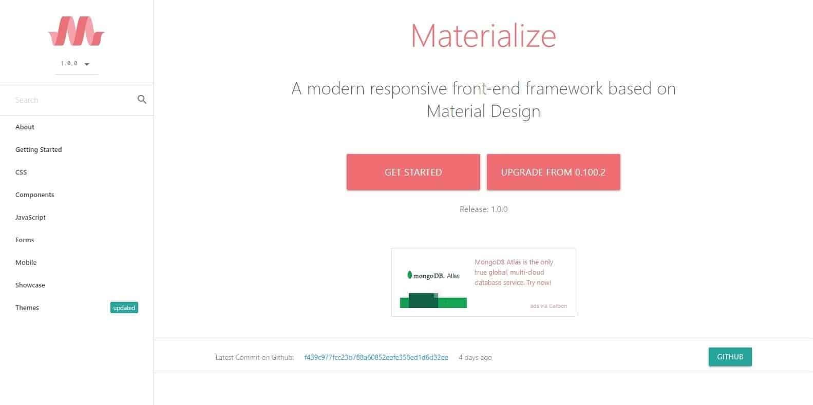 materialize-css-framework