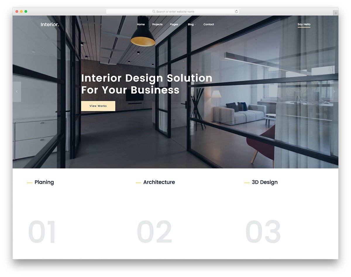 corporate style business theme
