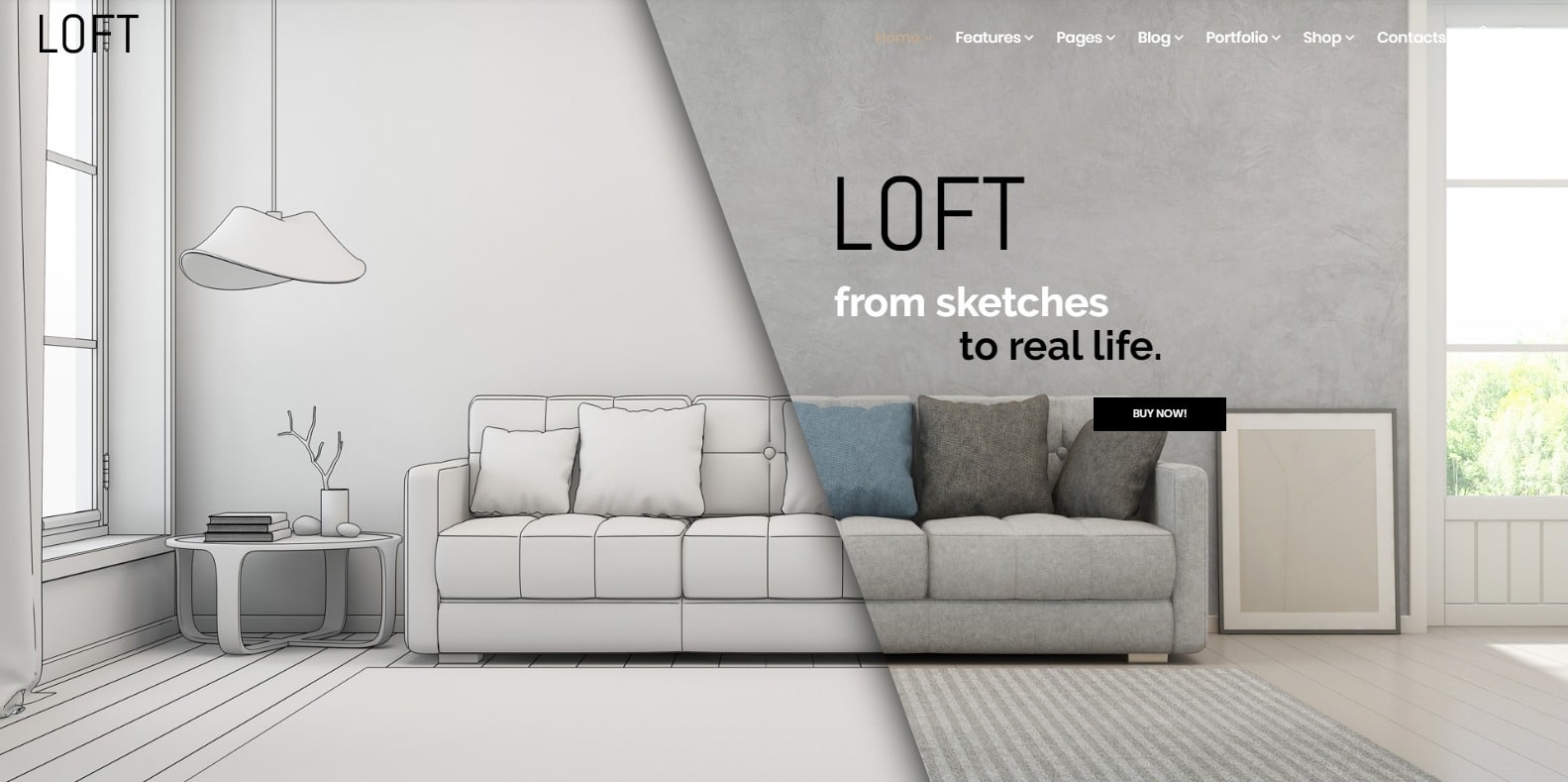 loft-home-staging-website-template