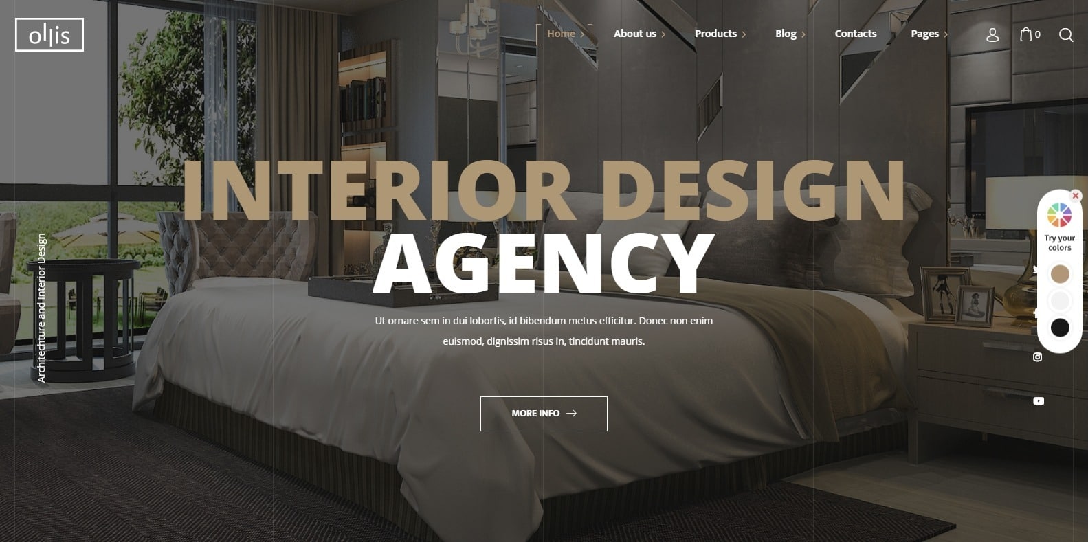 ollis-home-staging-website-template