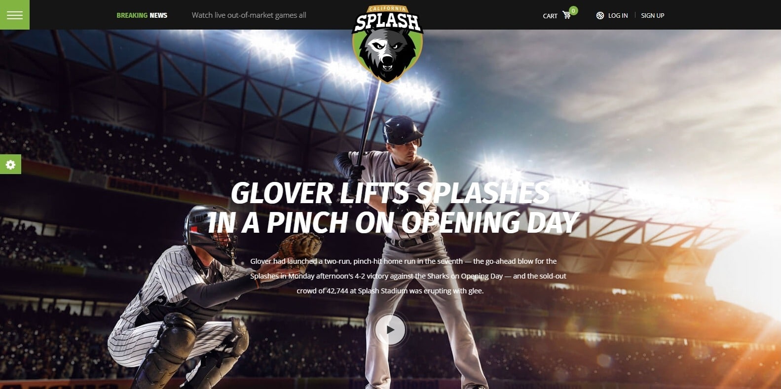 splash-softball-website-template-wordpress