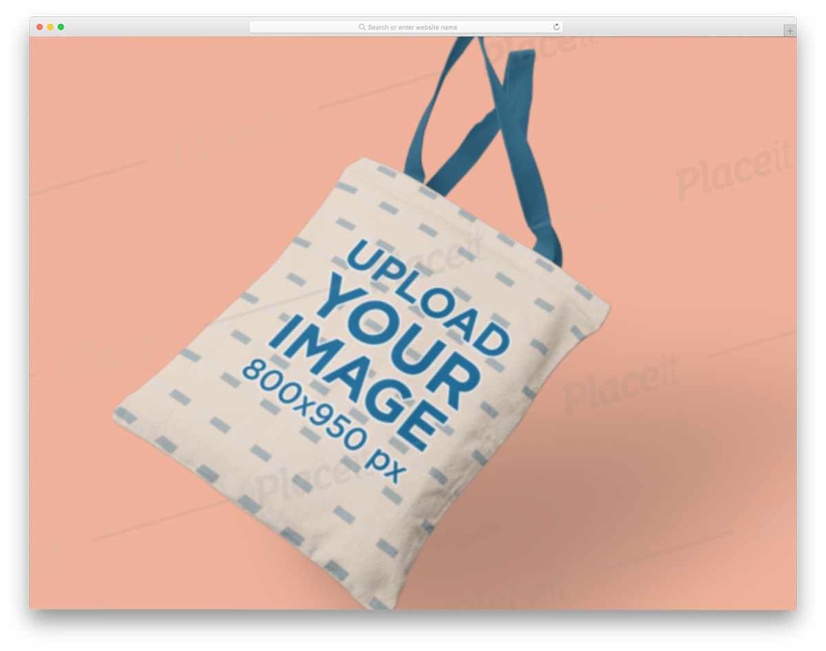 tote bag mockup for design presentation