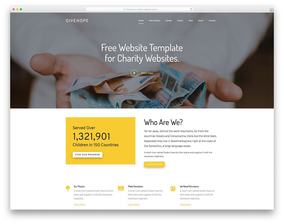 feature-packed website template
