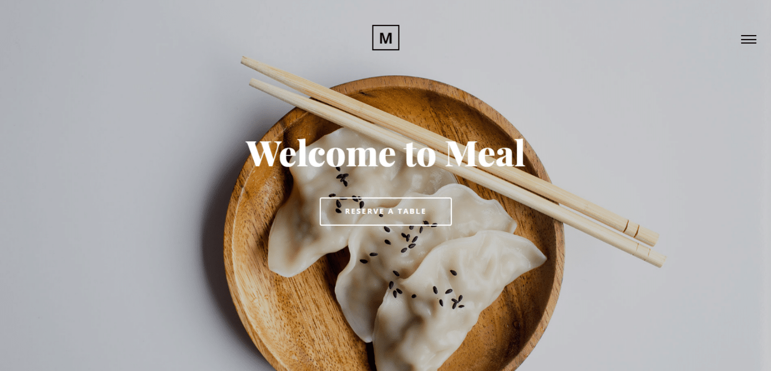 meal-free-beautiful-website-template
