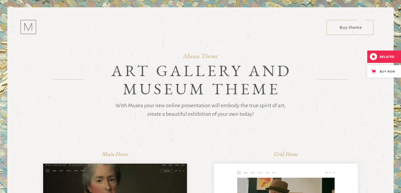 musea-gallery-website-template
