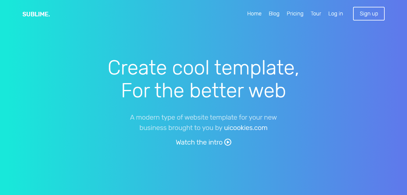 sublime-free-it-software-website-template