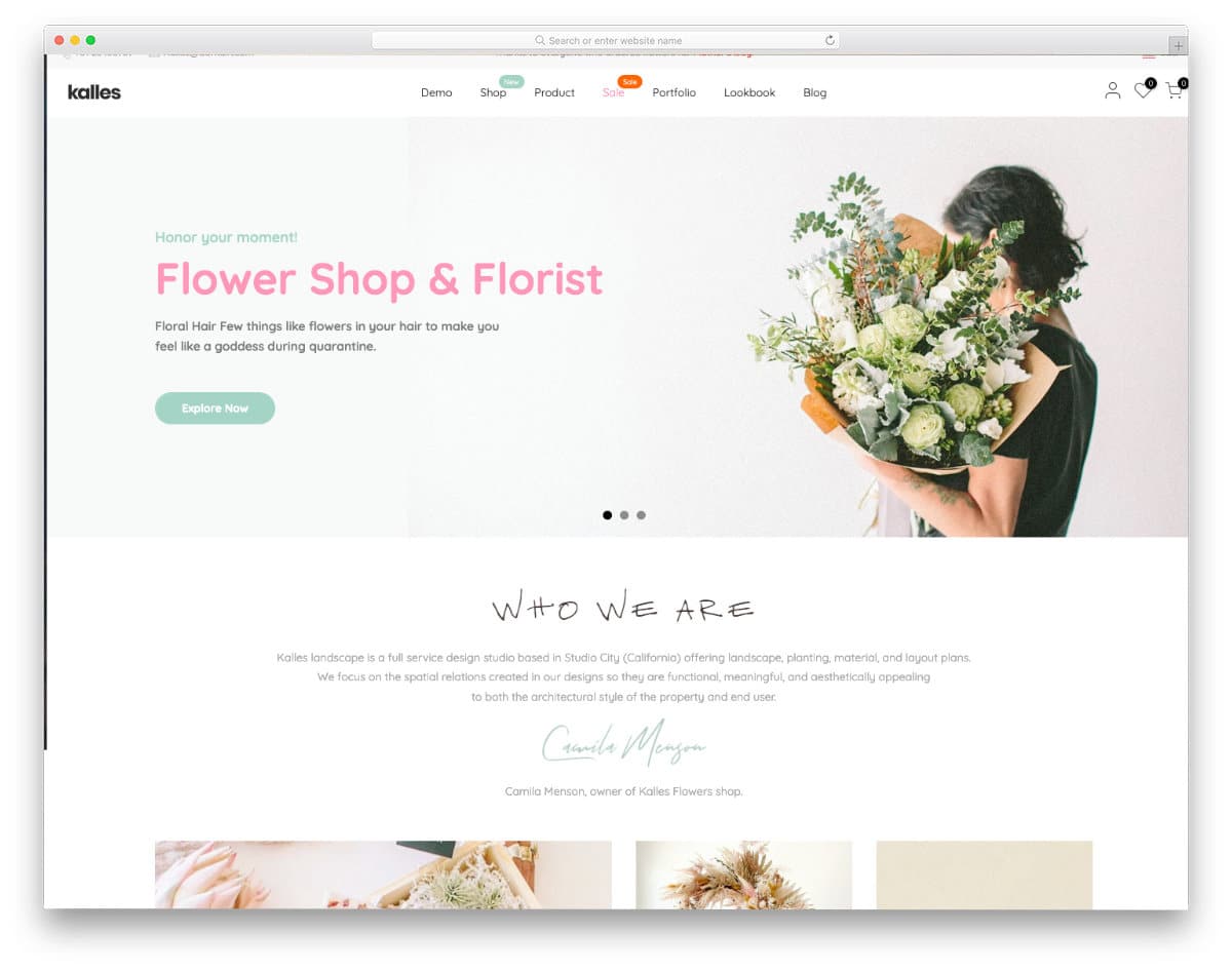 shopify theme with useful features