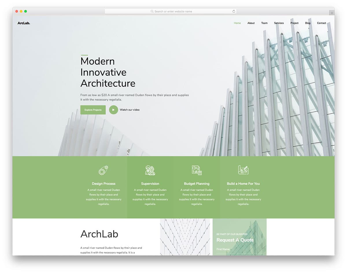 archlab-free-template