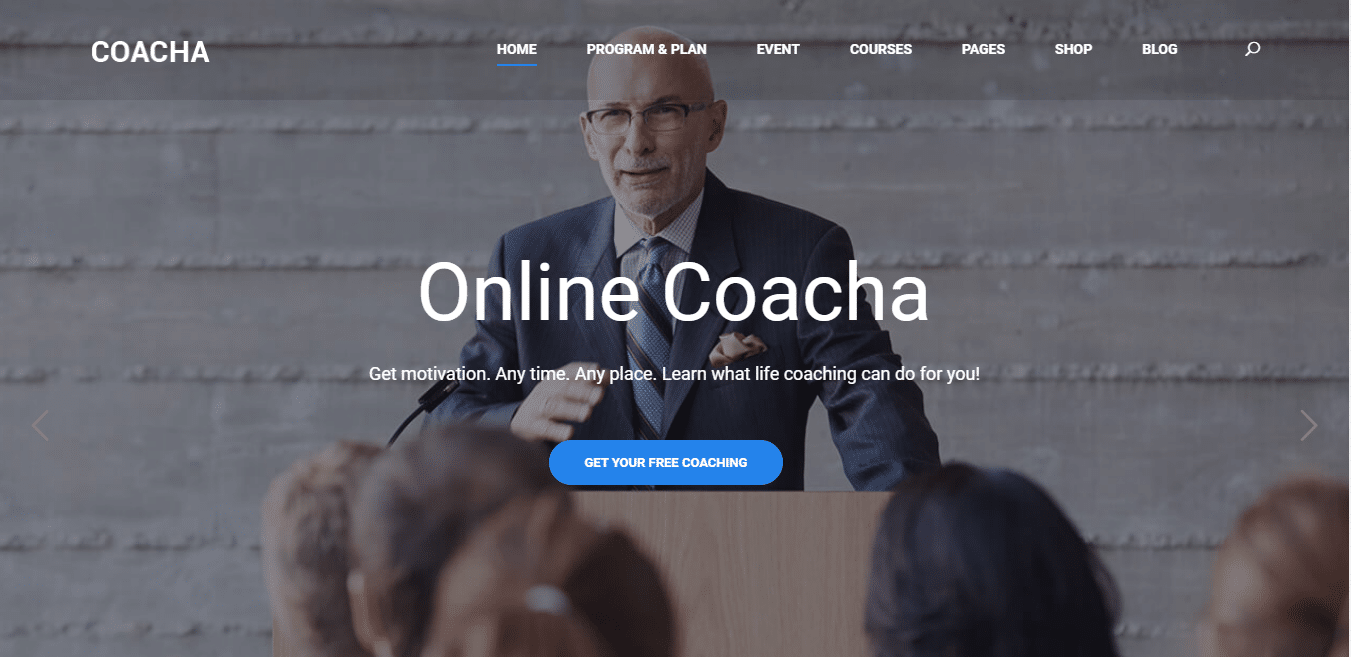 coacha-coaching-website-template