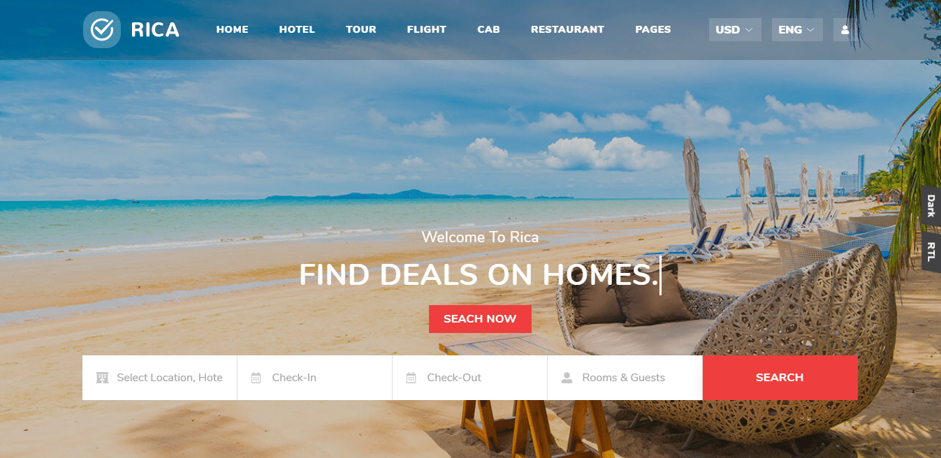 rica-hotel-website-template