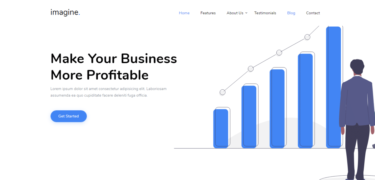 imagine-startup-website-template
