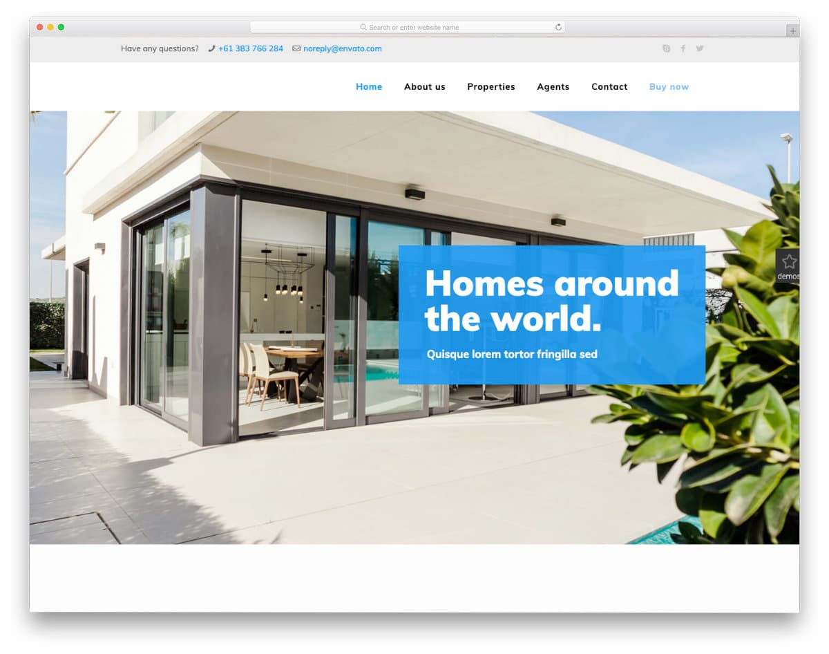 html real estate templates