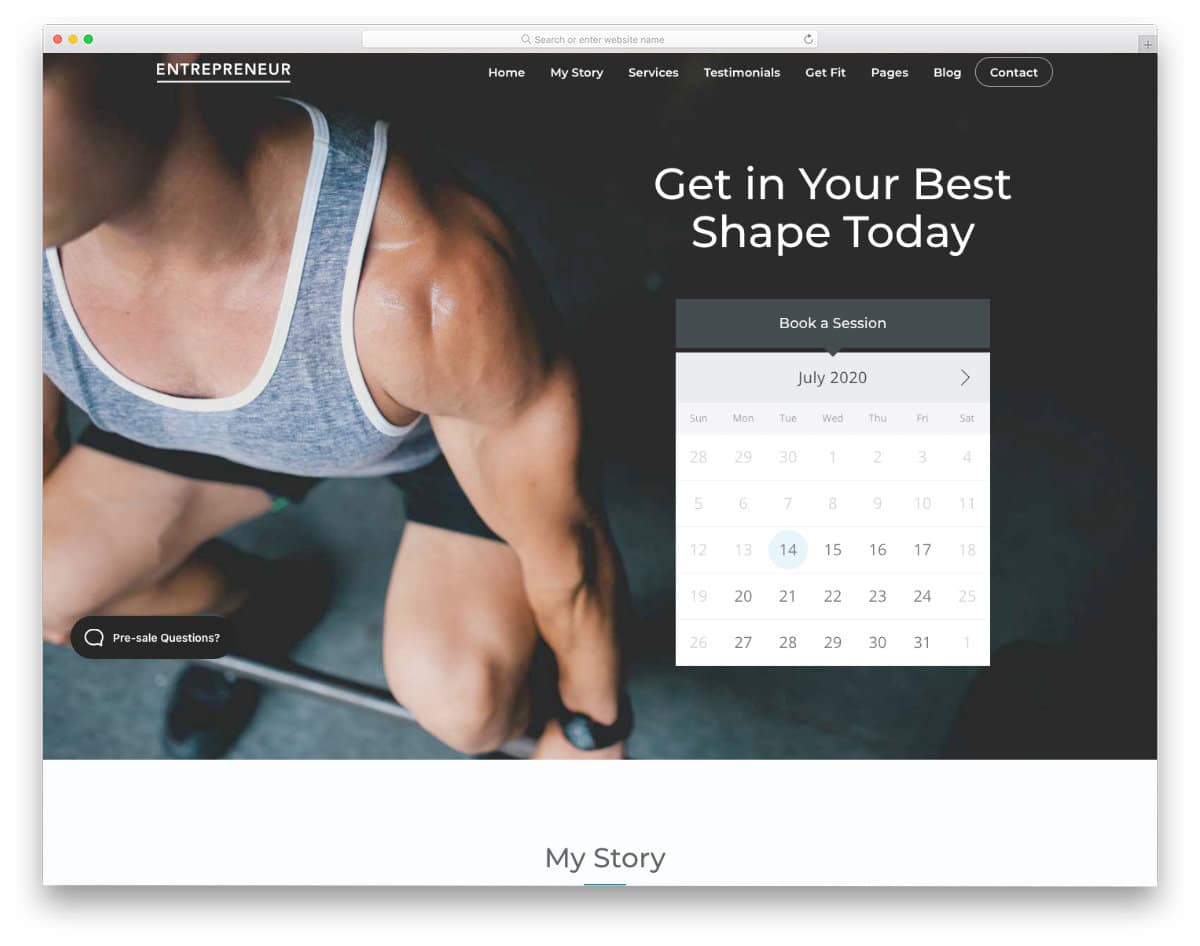 martial arts website templates with scheduling options