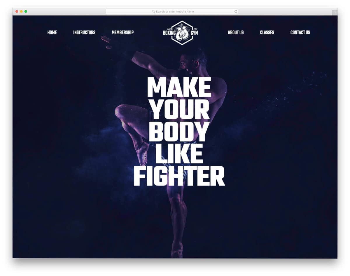 easy-to-edit martial arts website templates