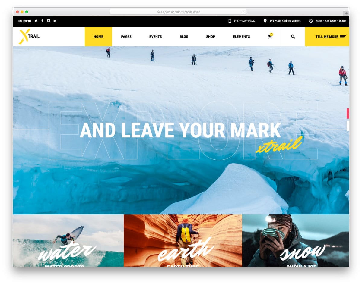 lively sports website templates