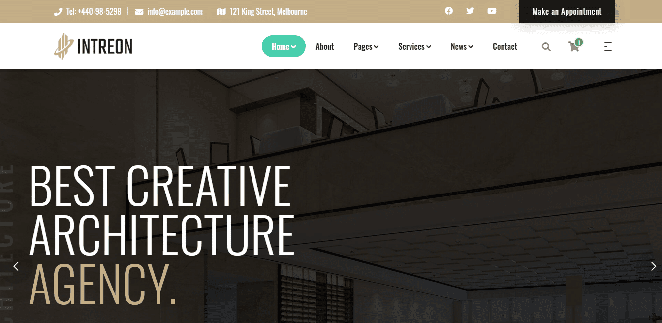 intreon-interior-design-website-template