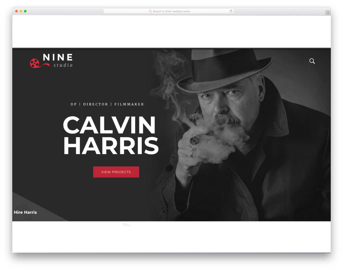 wordpress themes for actos and other film industry related professionals