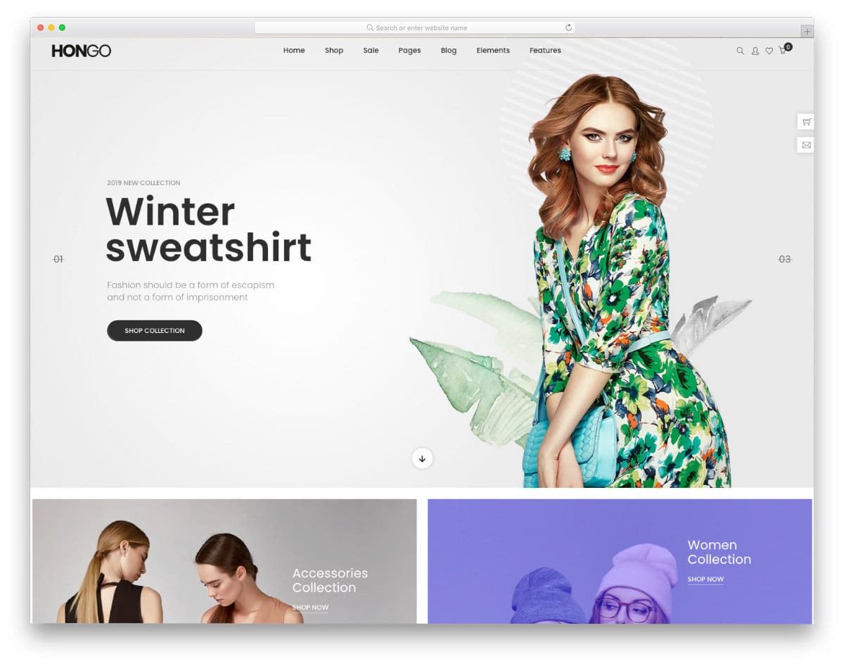 accessible online store theme