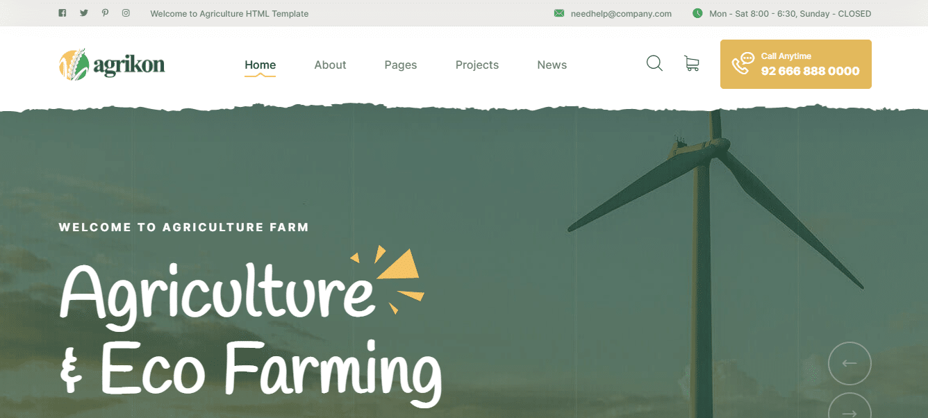 agrikon-agriculture-website-template