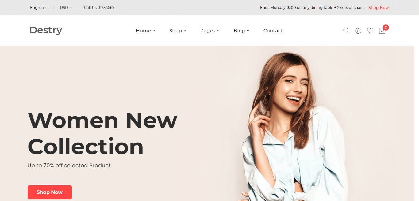destry-fashion-website-template