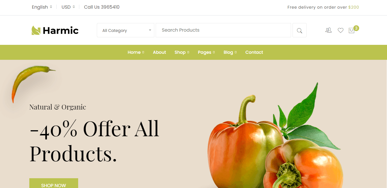 harmic-agriculture-website-template