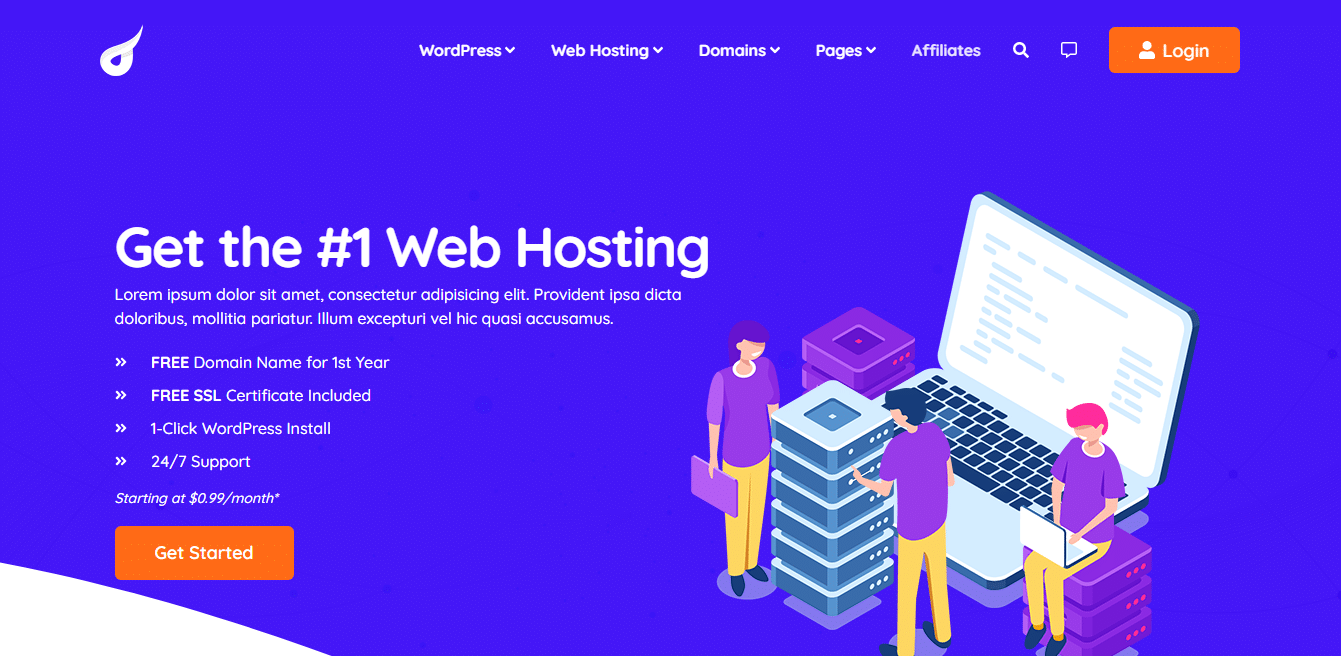 hostbit-hosting-website-template