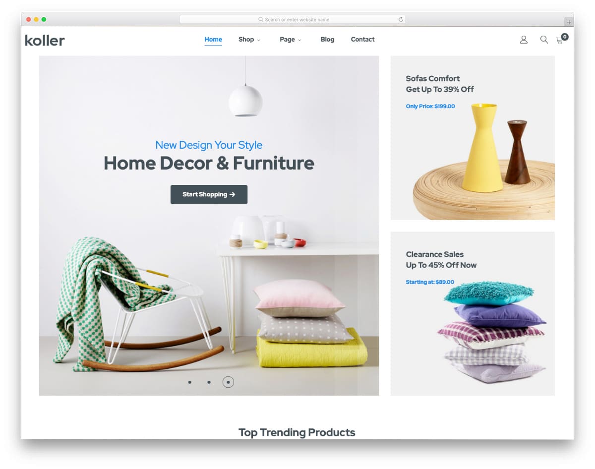 best magento 2 theme for furniture and fashion stores