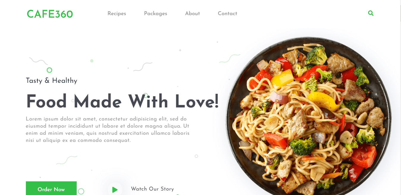 cafe360-restaurant-website-template