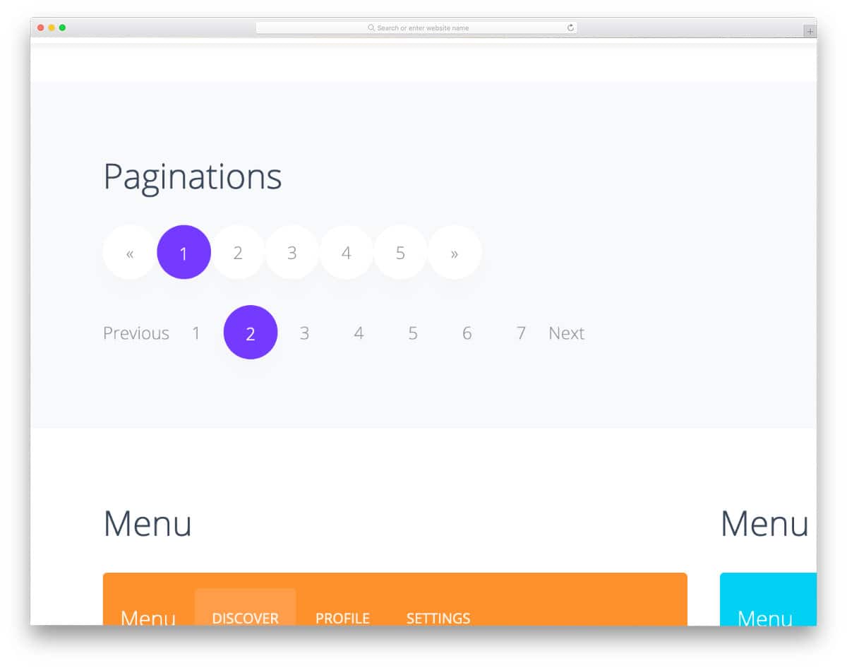 table pagination bootstrap design