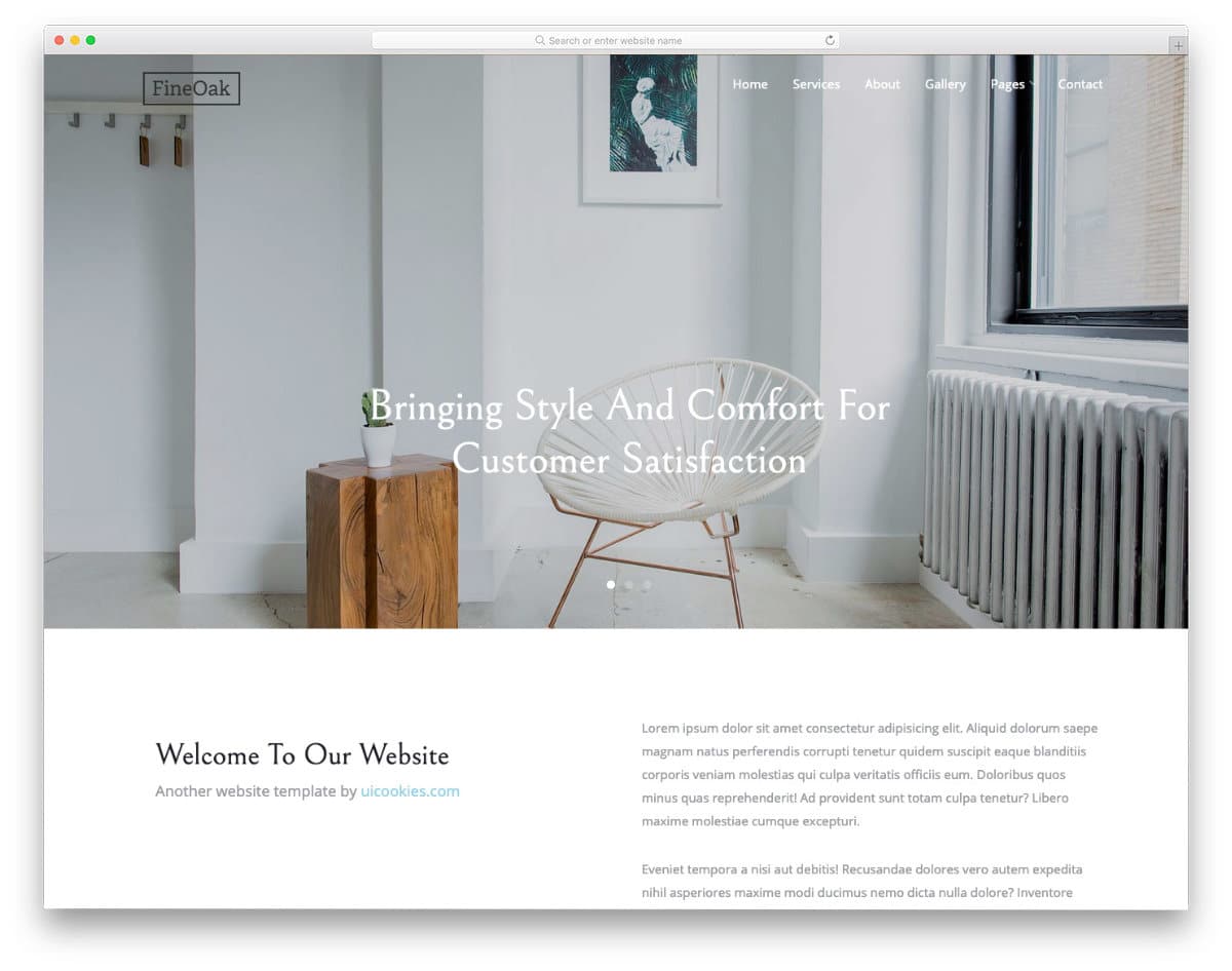 multipurpose business and banking service website template