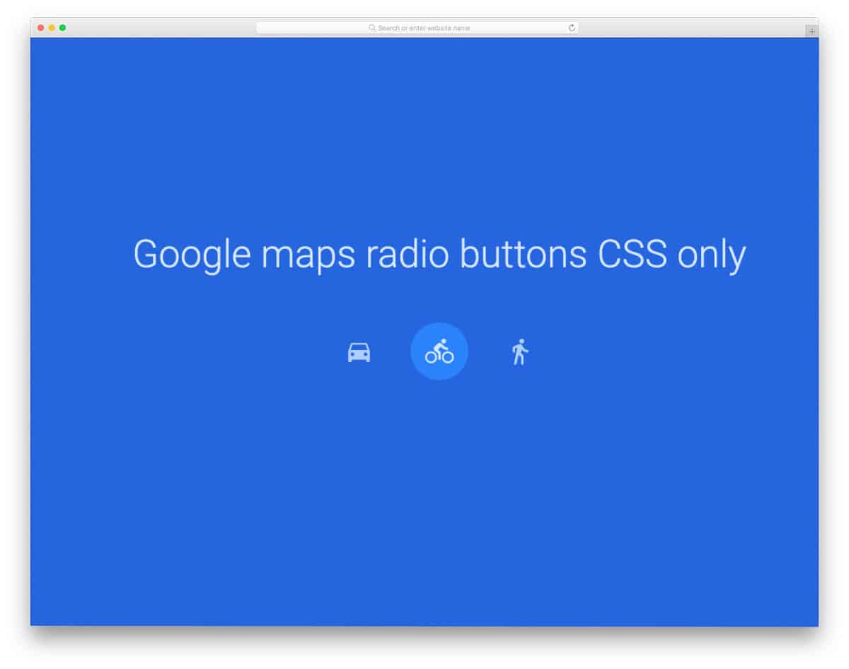 bootstrap radio button with icons