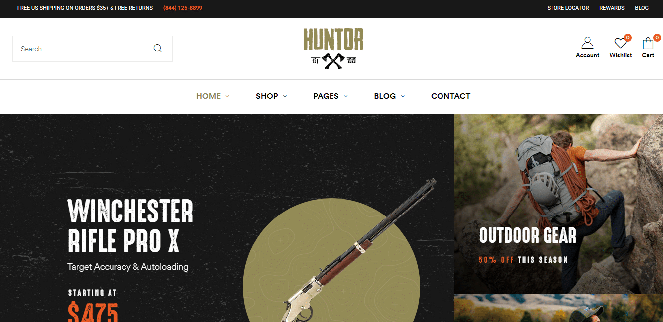 huntor-sports-website-template