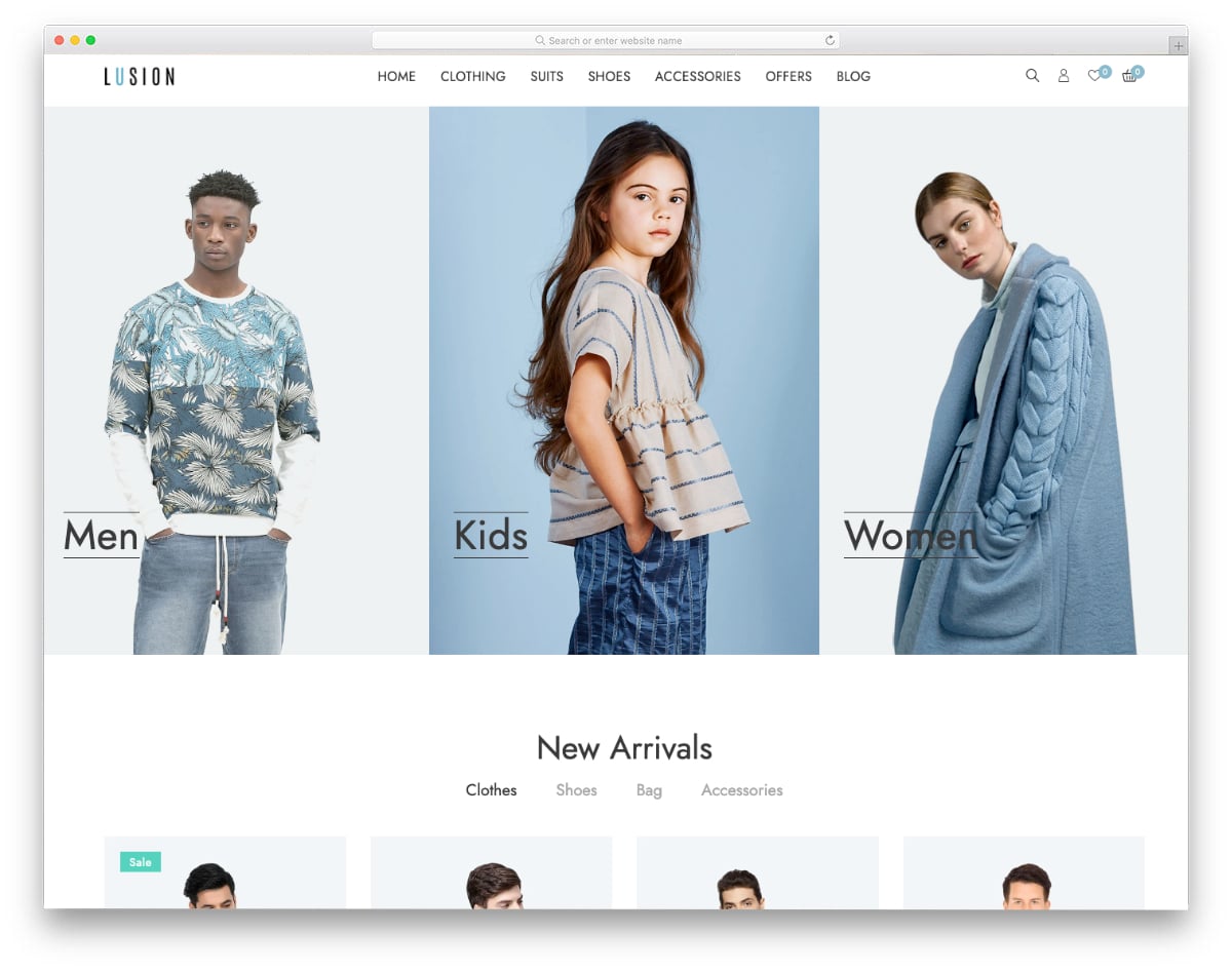 product-centered Shopify theme for t-shirts