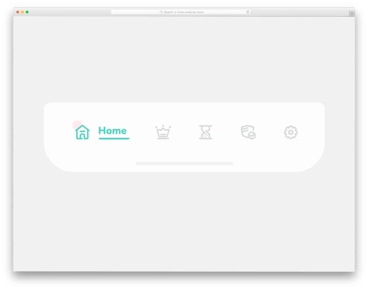 bootstrap tabs stylings for mobile UI