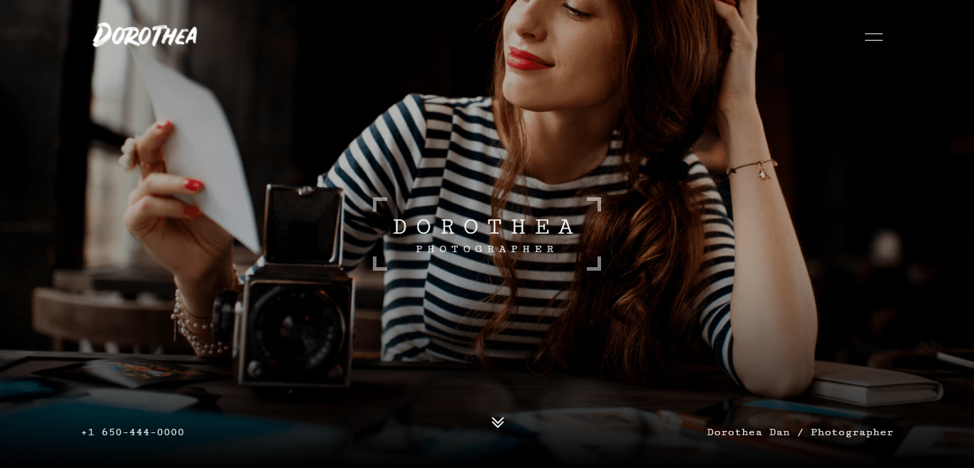 dorothea-photo-gallery-website-template