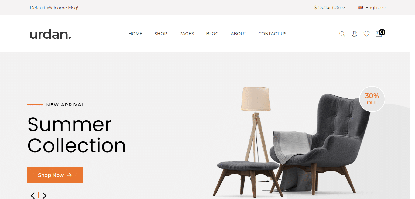 urdan-interior-design-website-template