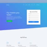 Landing – Free OnePage Bootstrap 4 Template